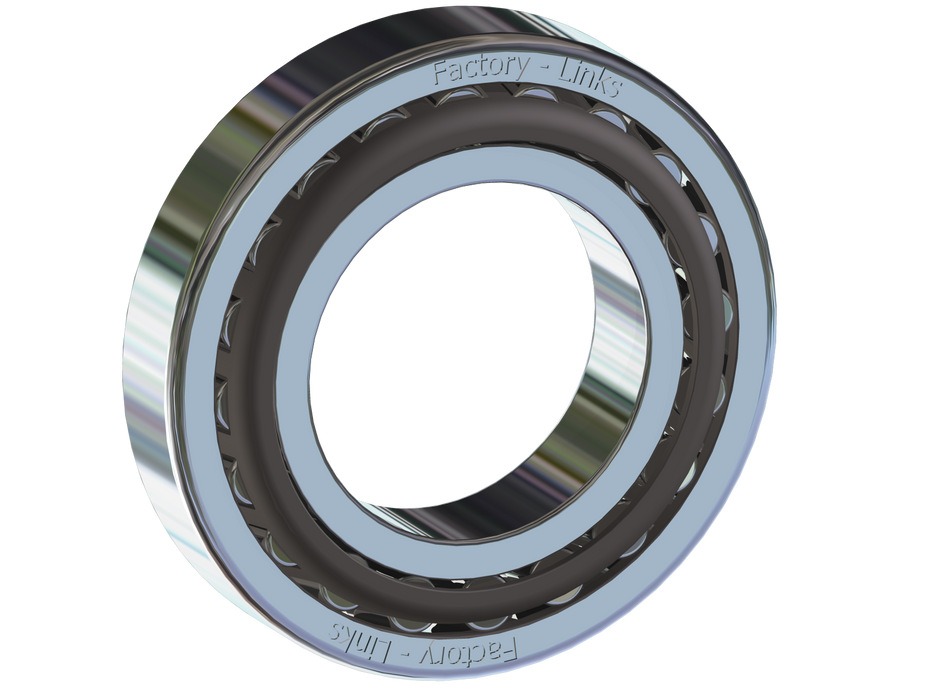 Factory Links front wheel ball bearing with off-road specific seal and precision-ground race.