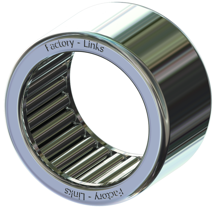 Image of a 3-D rendering of a Factory Links needle bearing.