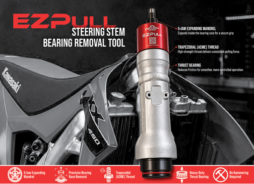 EZPULL Steering Stem Bearing Removal Tool | BPU-Z-001