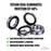 Image of Front Wheel Bearing Kit for: BETA, GAS GAS, HUSQVARNA, and KTM eliminate friction by 40%.