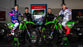 Image of Team Bud Racing riders and mechanics, which use Factory Links products.