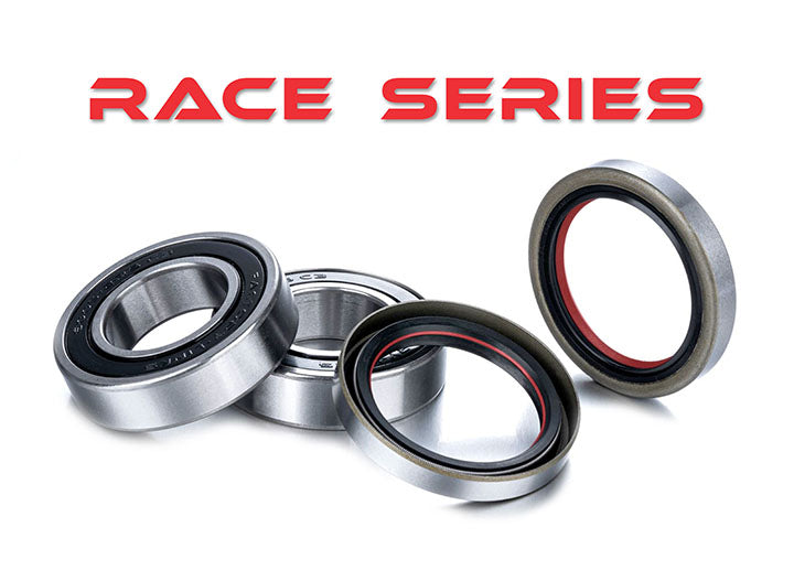 Race Series rear wheel bearing kit for Beta, GasGas, Husqvarna, and KTM off-road motorcycles.