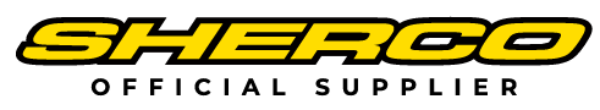 Sherco Official Supplier logo indicating Factory Links partnership